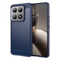 Xiaomi 14T Carbon Fibre TPU Case Slim Shockproof Cover Navy - Navy