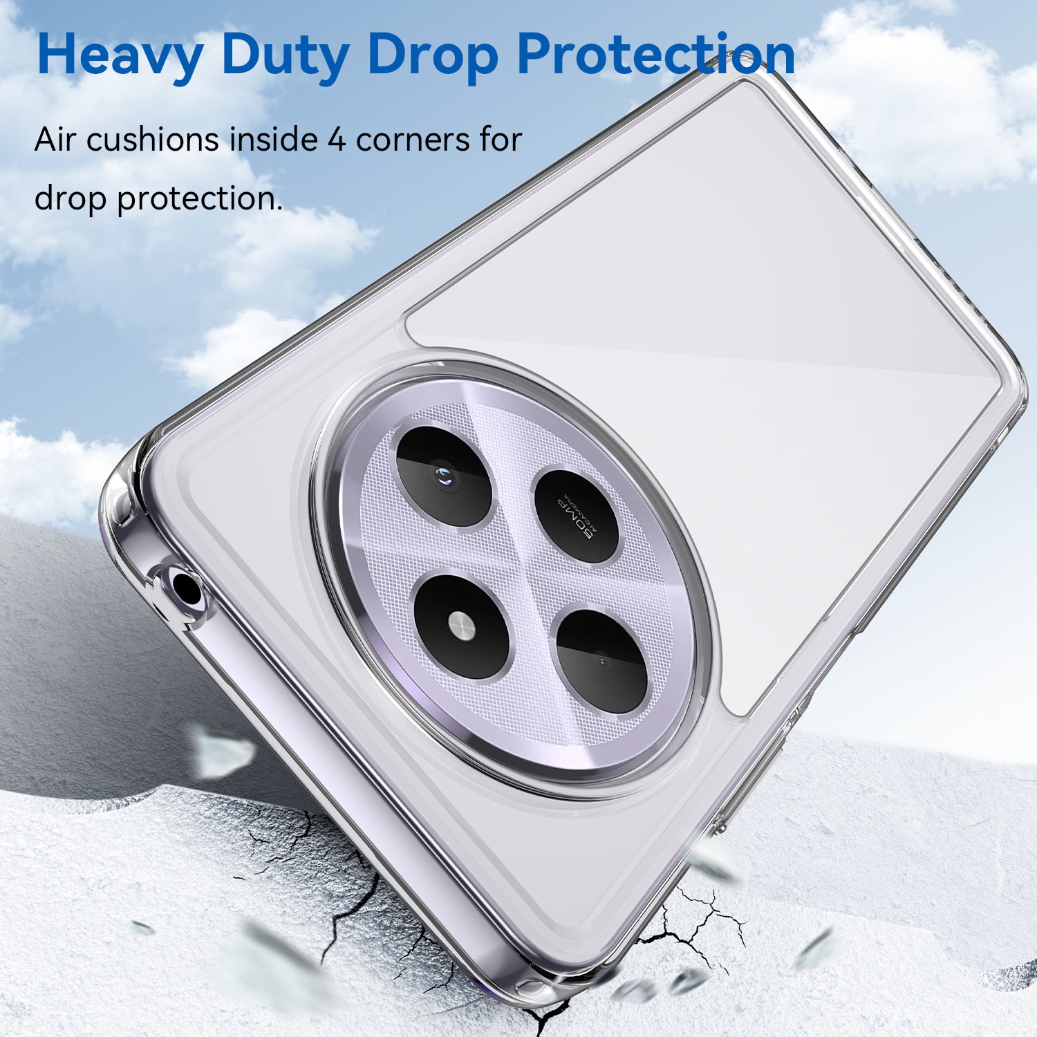 Xiaomi Redmi 14C Soft TPU Bumper Case [Clear]