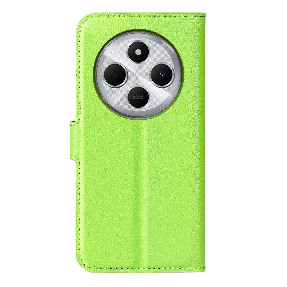 Xiaomi Redmi 14C PU Wallet Case (Green)