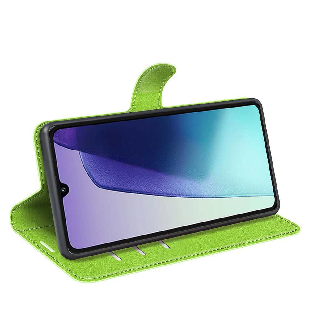 Xiaomi Redmi 14C PU Wallet Case (Green)