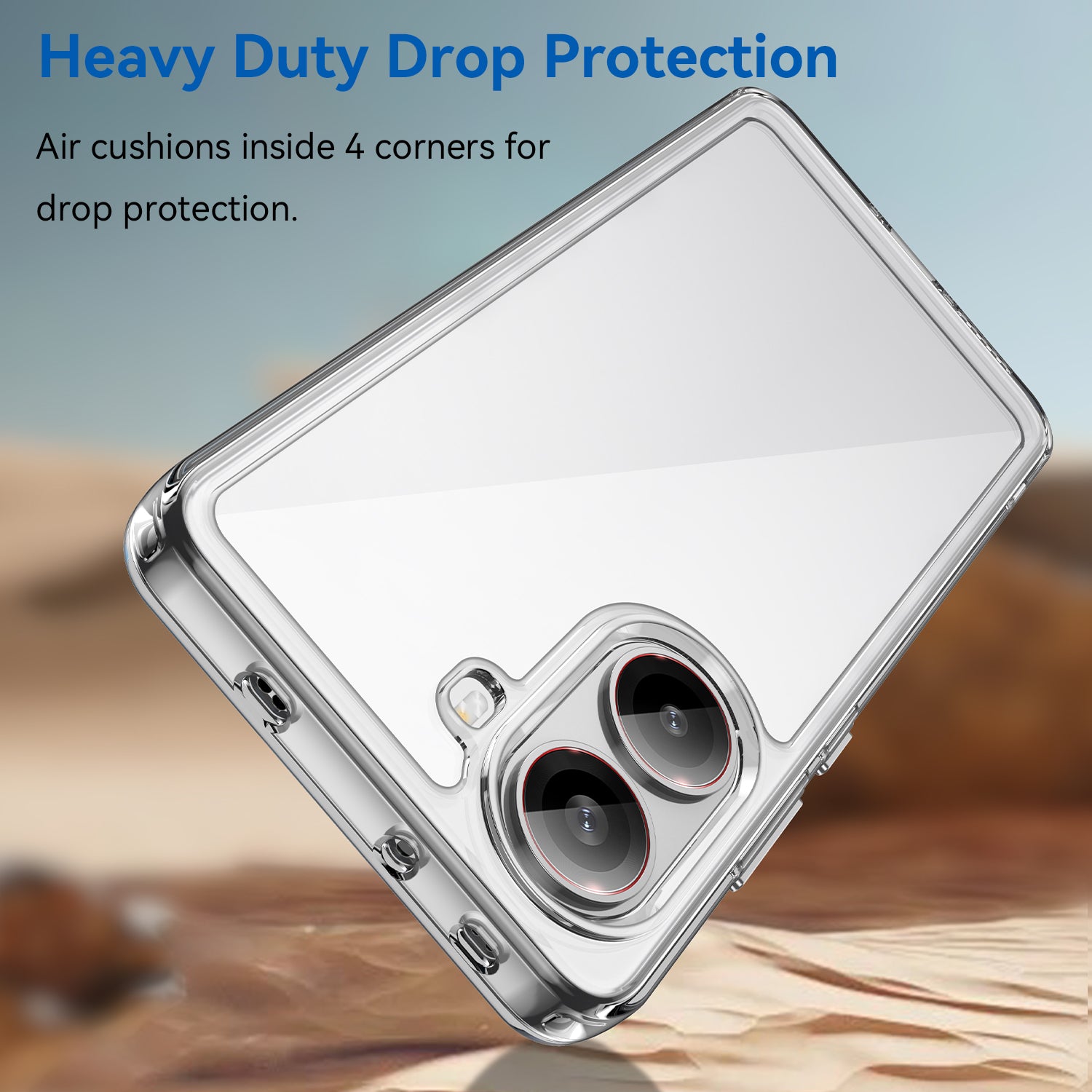 Xiaomi Poco X7 Pro Soft TPU Bumper Case [Clear]