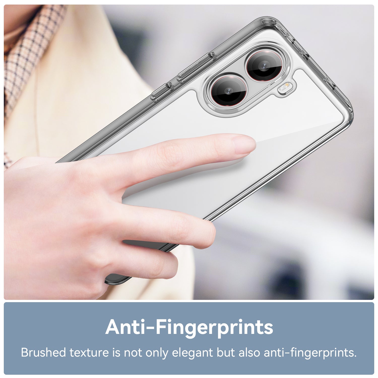 Xiaomi Poco X7 Pro Soft TPU Bumper Case [Clear]