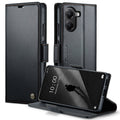Xiaomi Poco X7 Pro CaseMe Retro Wallet Case [Black] - Black