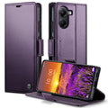 Xiaomi Poco X7 Pro CaseMe Retro Wallet Case [Purple] - Purple