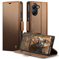 Xiaomi Poco X7 Pro CaseMe Retro Wallet Case [Brown] - Brown