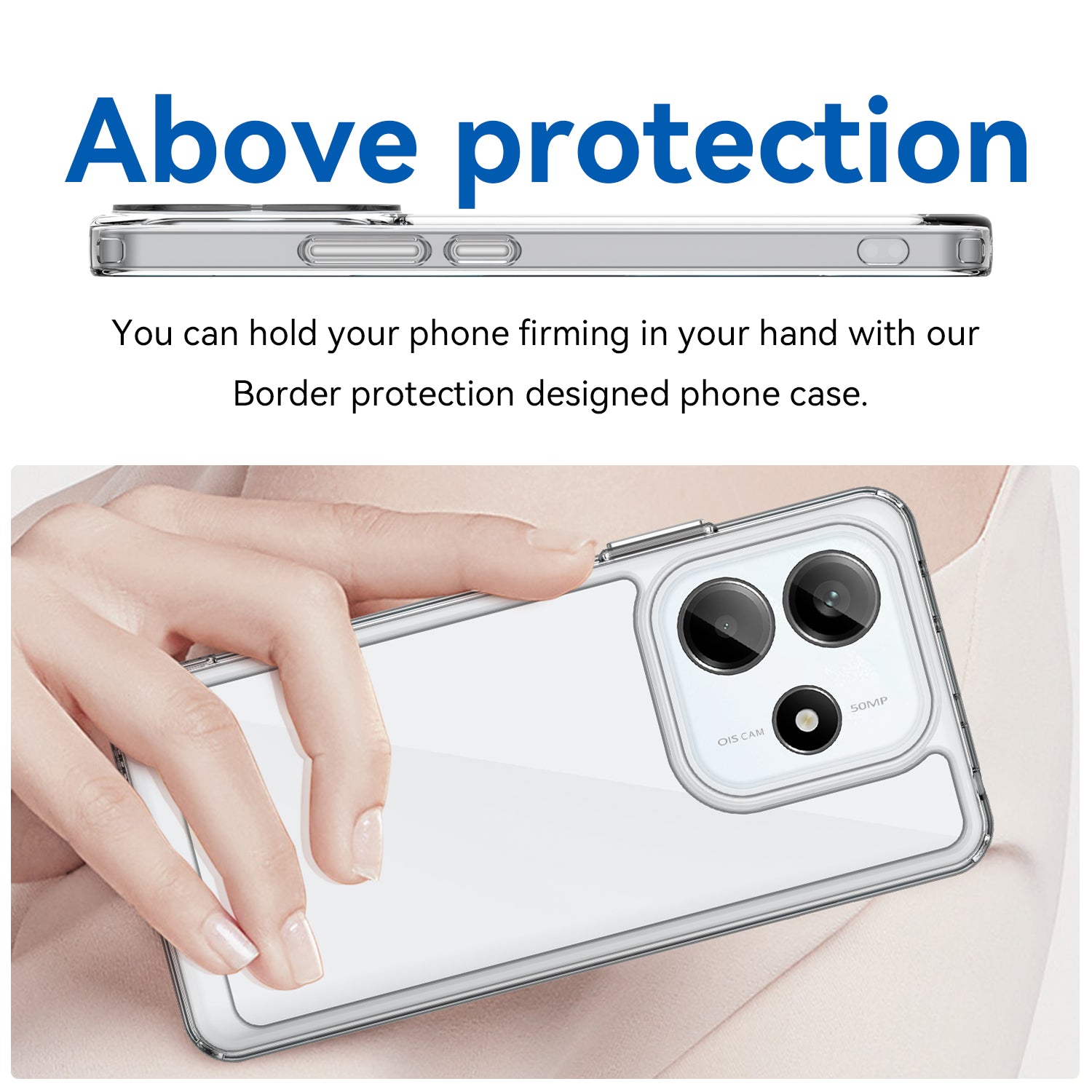 Xiaomi Redmi Note 14 5G Soft TPU Bumper Case [Clear]