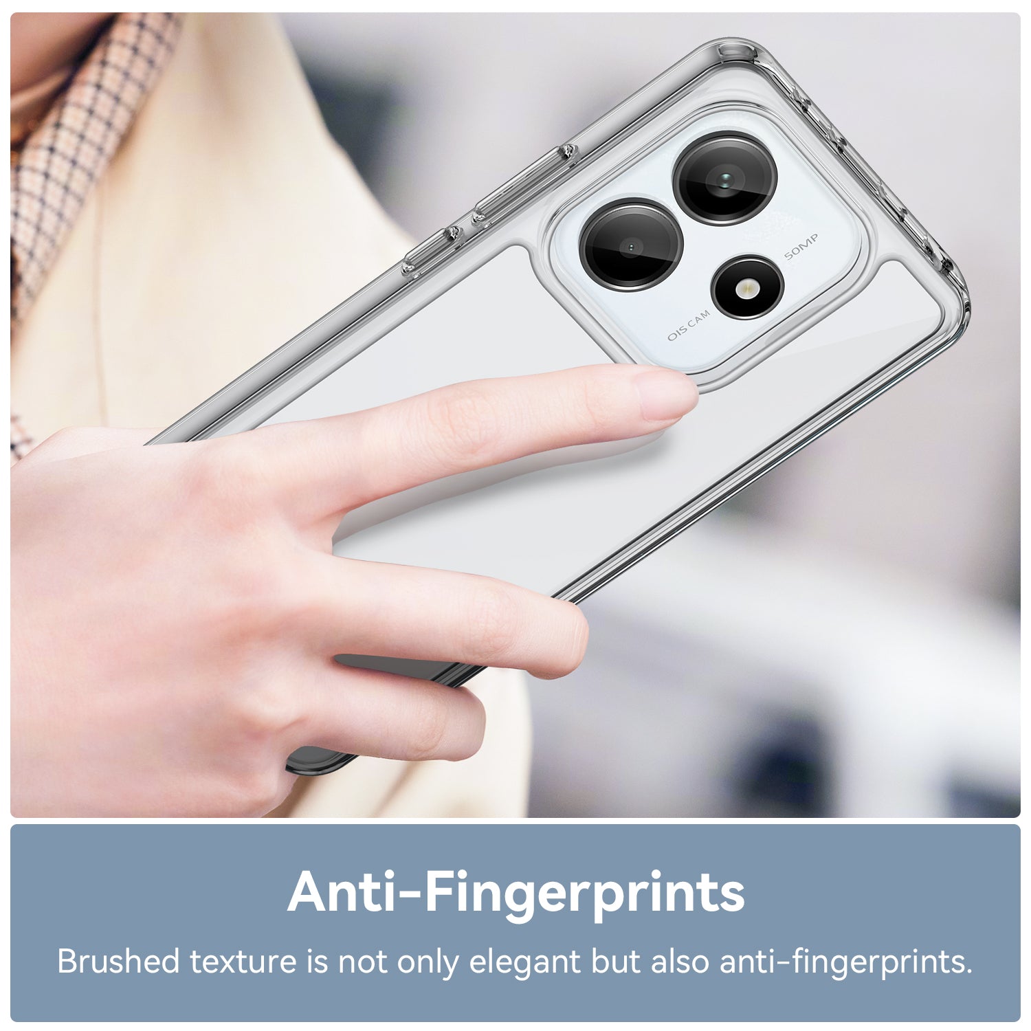 Xiaomi Redmi Note 14 5G Soft TPU Bumper Case [Clear]