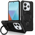 Xiaomi Redmi Note 14 5G Case Ring Kickstand [Black] - Black
