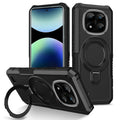 Xiaomi Redmi Note 14 Pro 5G Case Ring Kickstand [Black] - Black