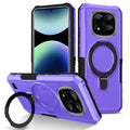 Xiaomi Redmi Note 14 Pro 5G Case Ring Kickstand [Purple] - Purple