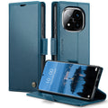 Xiaomi Redmi Note 14 Pro Plus 5G CaseMe Retro Wallet Case [Navy] - Navy