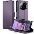 Xiaomi Redmi Note 14 Pro Plus 5G CaseMe Retro Wallet Case [Purple] - Purple