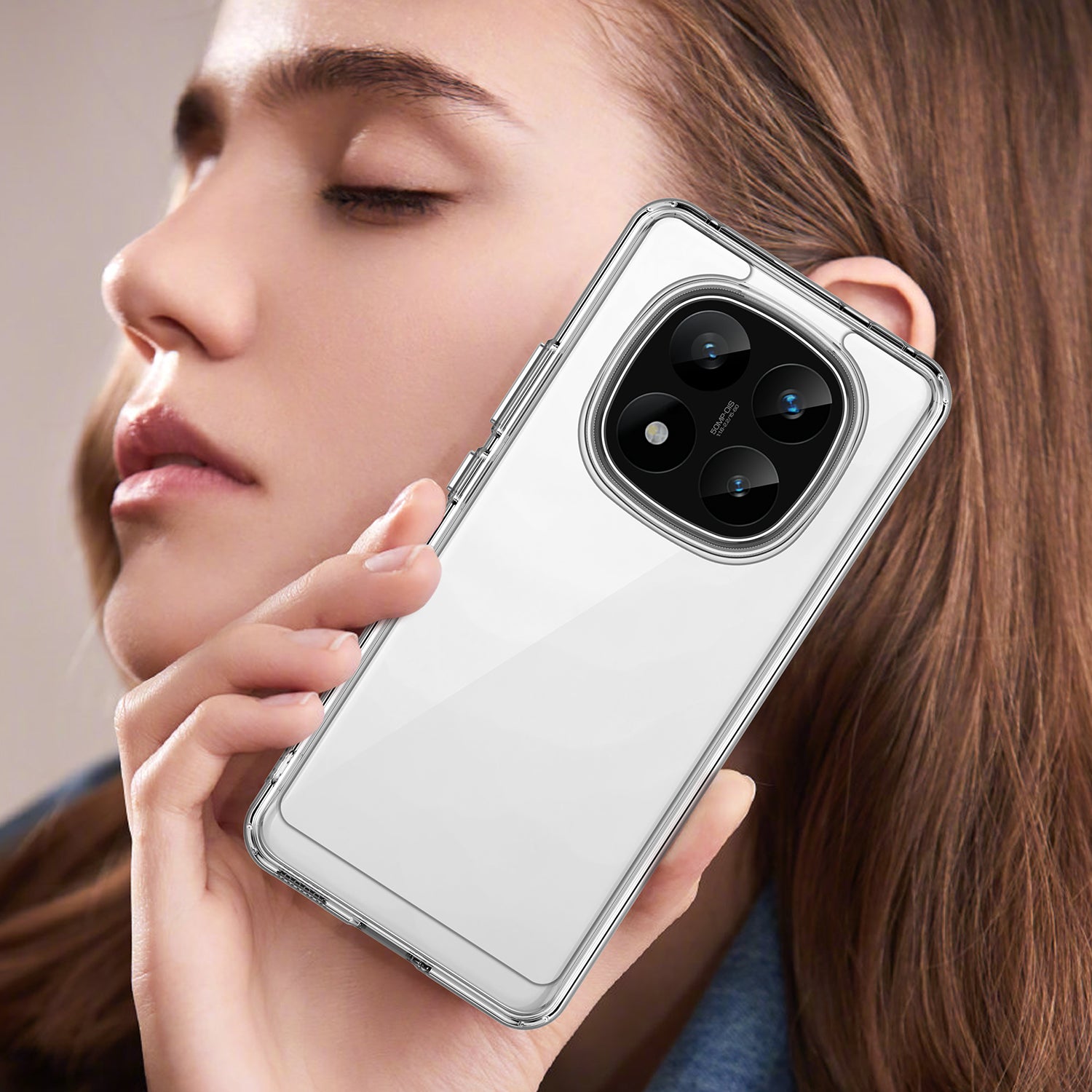 Xiaomi Redmi Note 14 Pro Plus 5G Soft TPU Bumper Case [Clear]