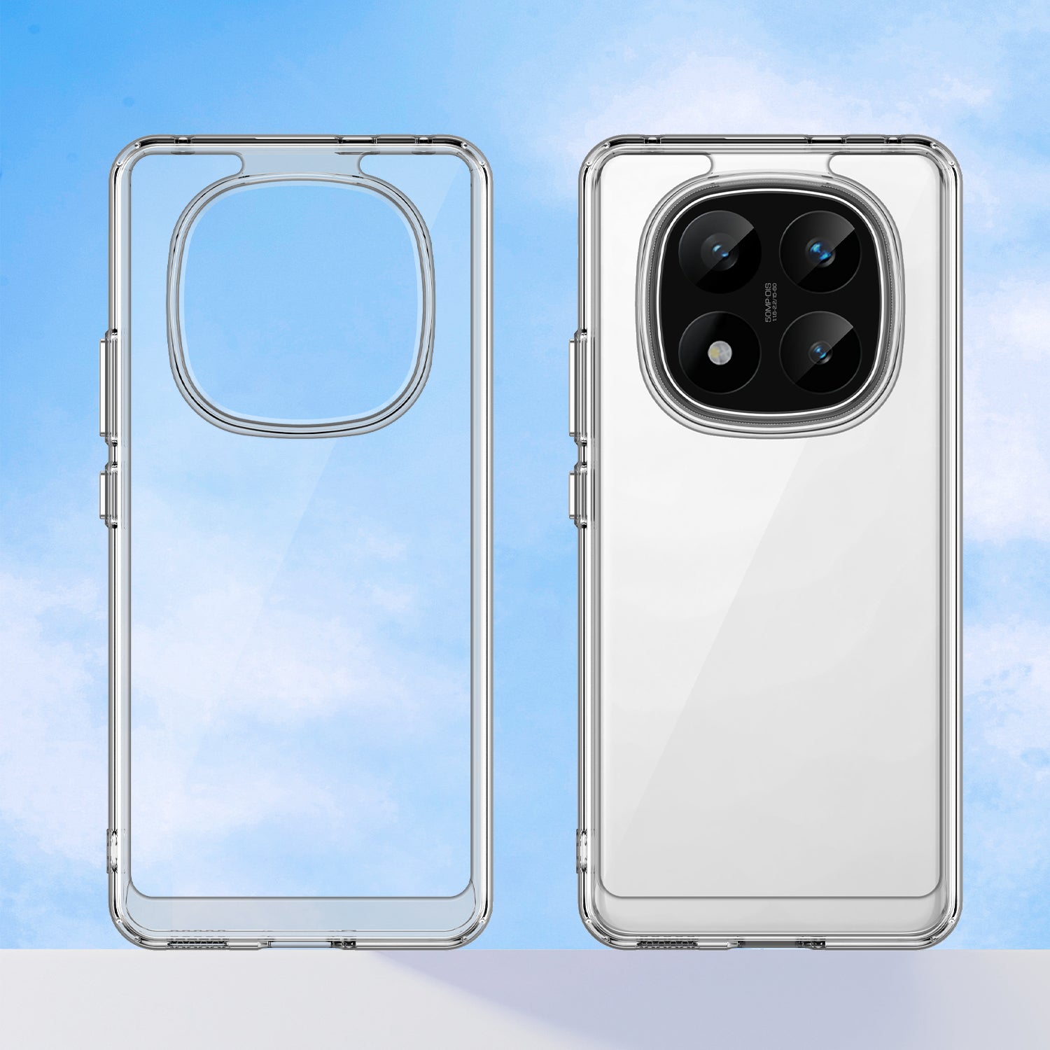 Xiaomi Redmi Note 14 Pro Plus 5G Soft TPU Bumper Case [Clear]