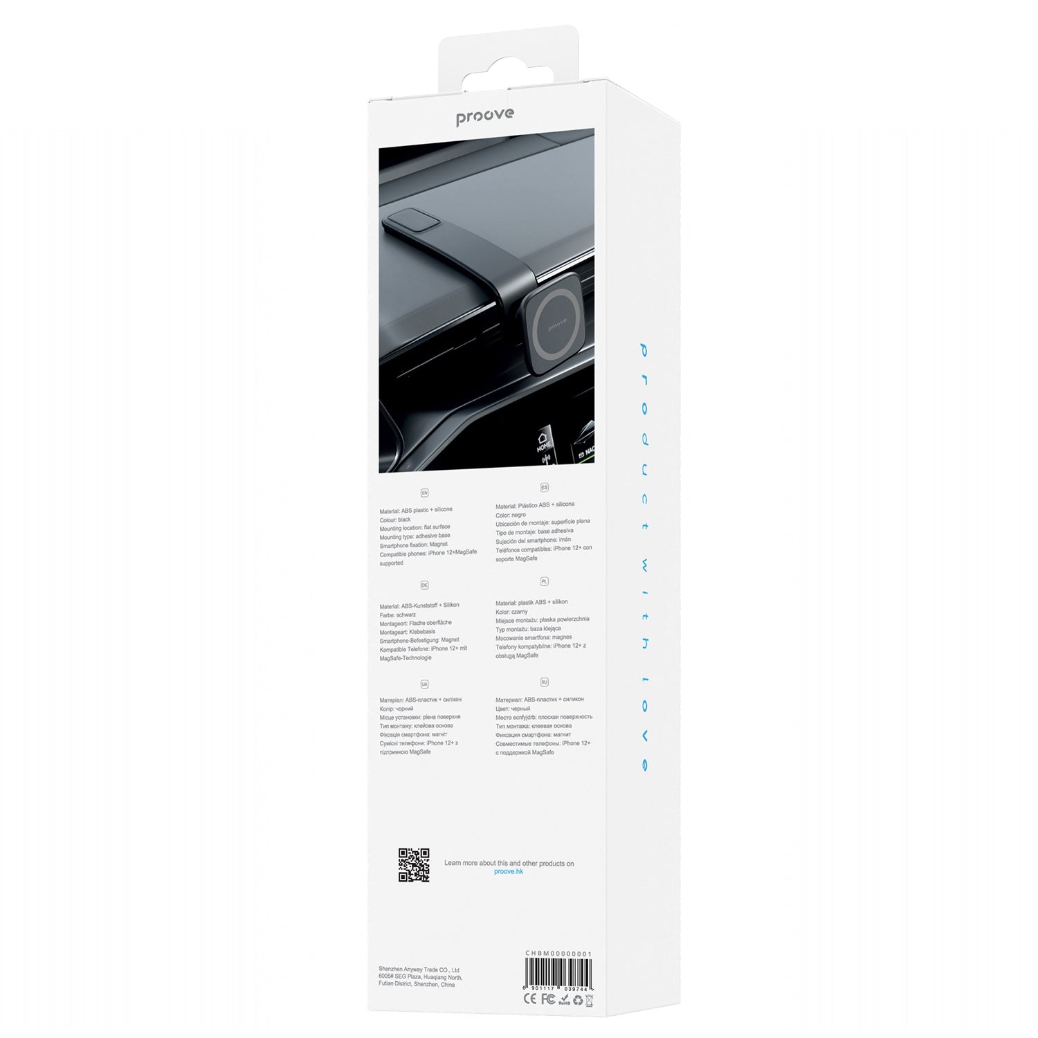 Proove Block MagSafe Stick-on Car Holder