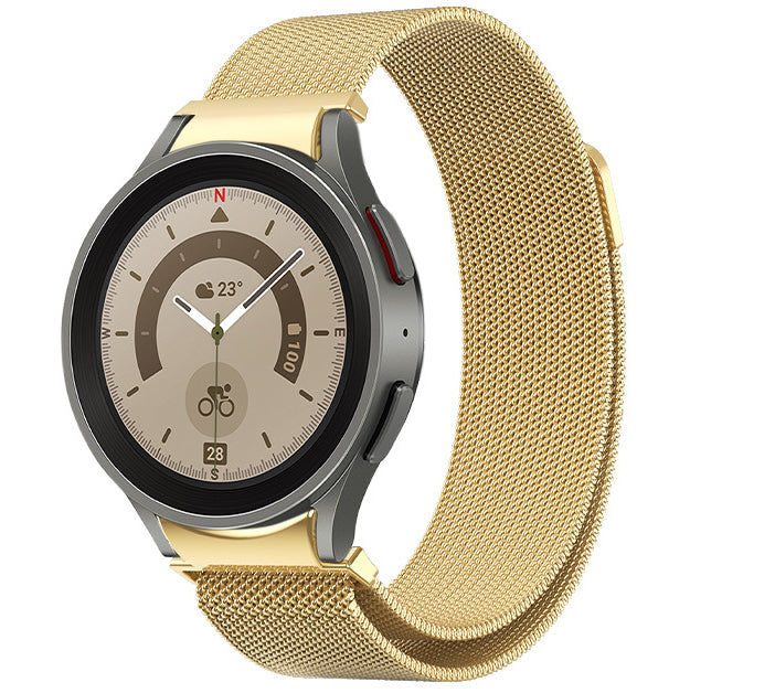 Samsung Galaxy Watch 7 44mm Strap Milanese Loop [Gold]
