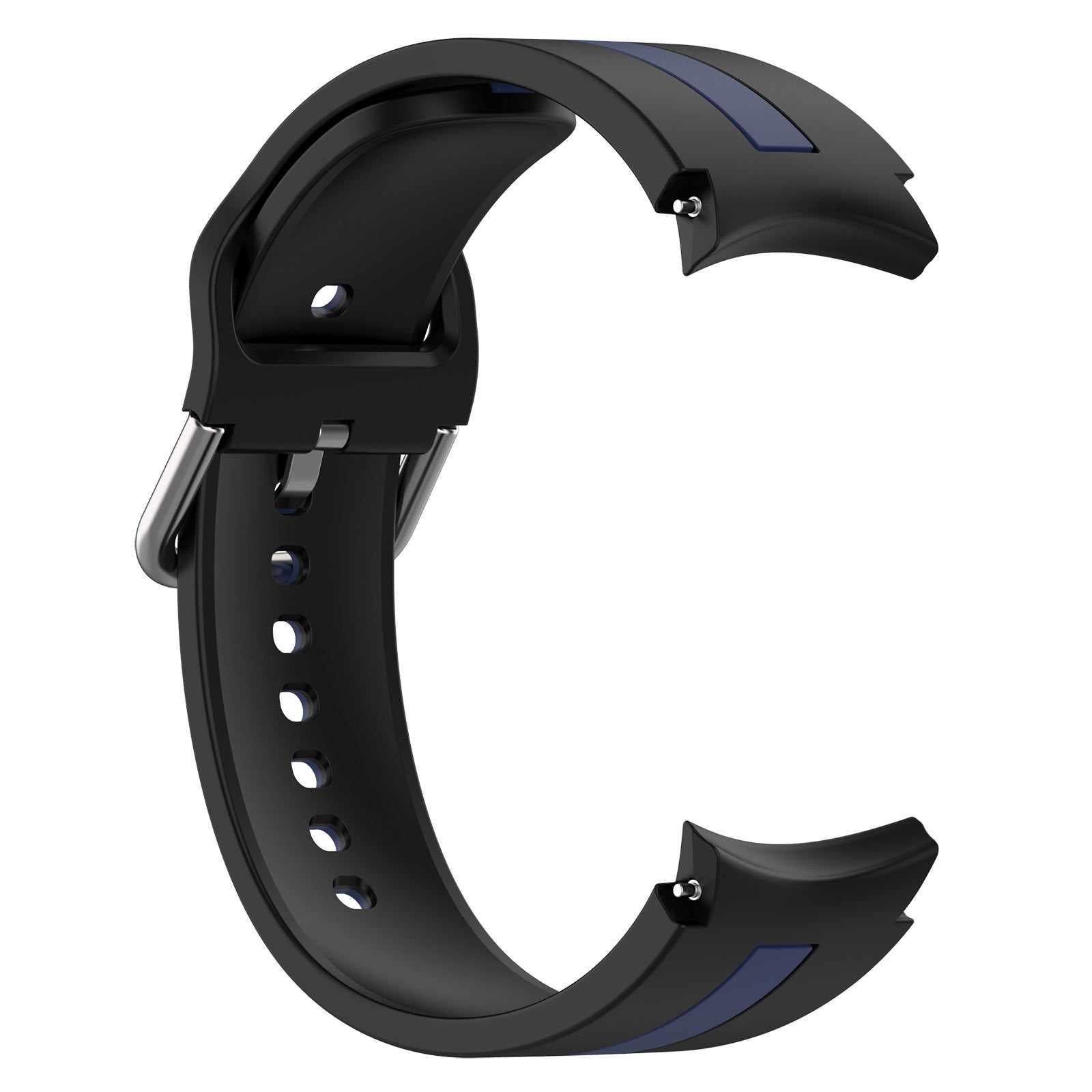 Samsung Galaxy Watch FE 40mm Strap Bicolour Silicone [Black/Navy]