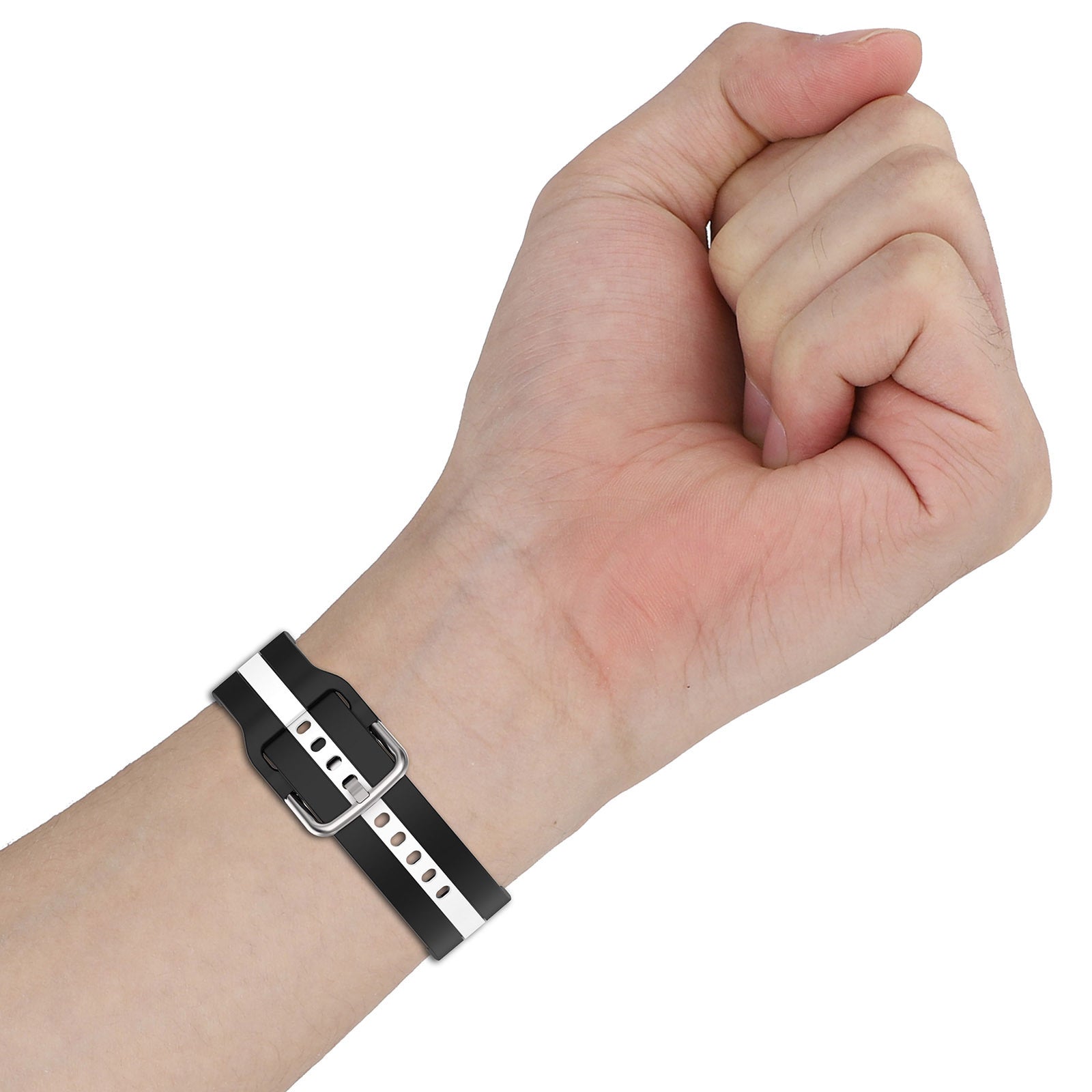 Samsung Galaxy Watch FE 40mm Strap Bicolour Silicone [Black/Navy]