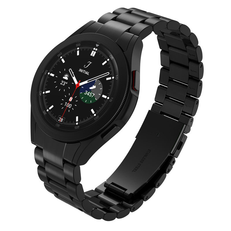 Samsung Galaxy Watch FE 40mm Strap Stainless Steel [Black]