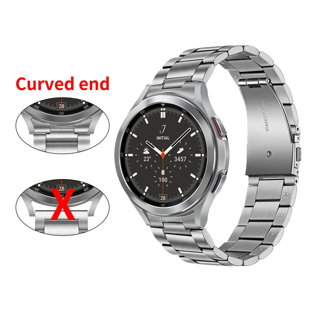 Samsung Galaxy Watch 7 44mm Strap Stainless Steel [Silver]