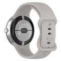 Google Pixel Watch 3 (41mm) Silicone Strap (Small) [Ivory] - Ivory