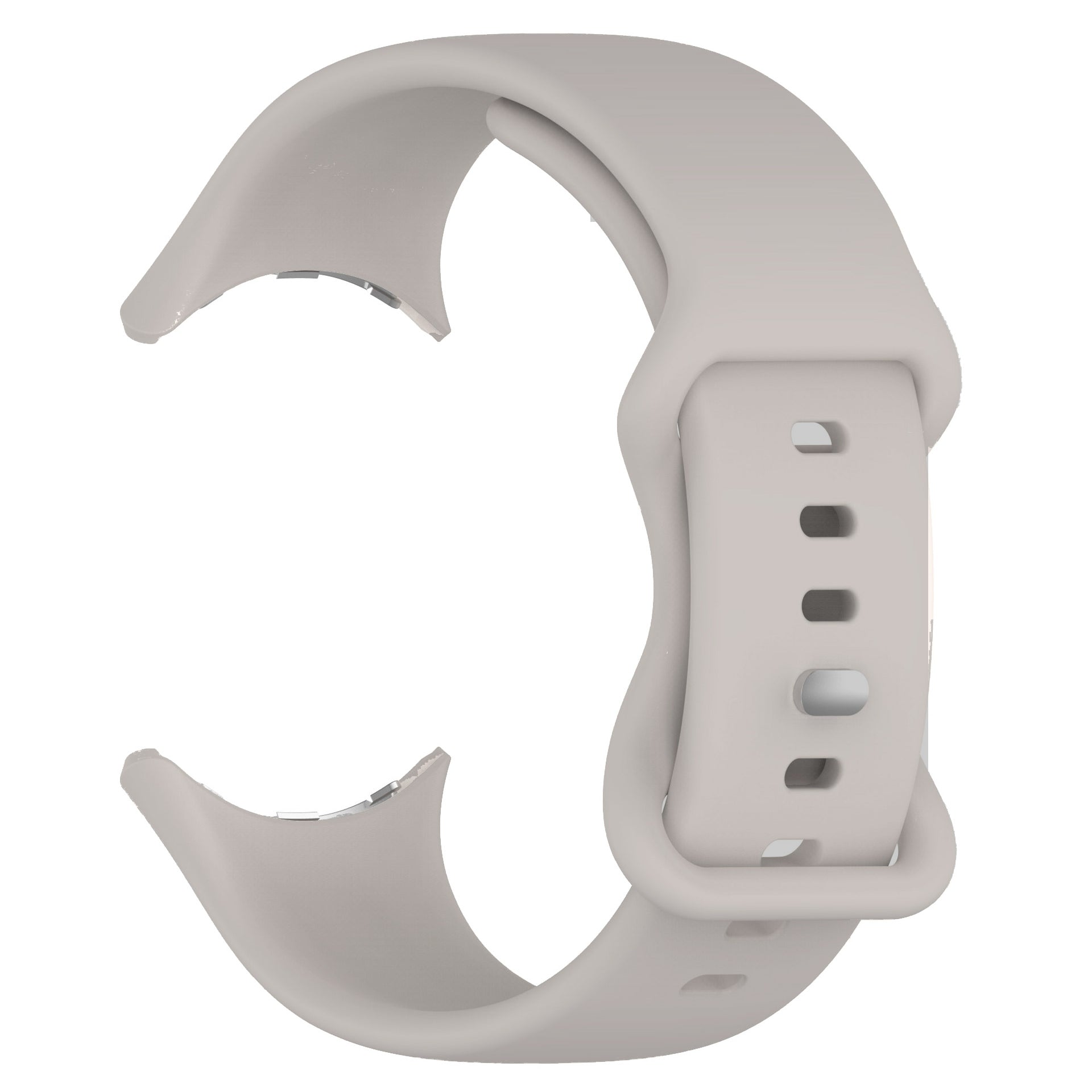 Google Pixel Watch 3 (41mm) Silicone Strap (Large) [Ivory]