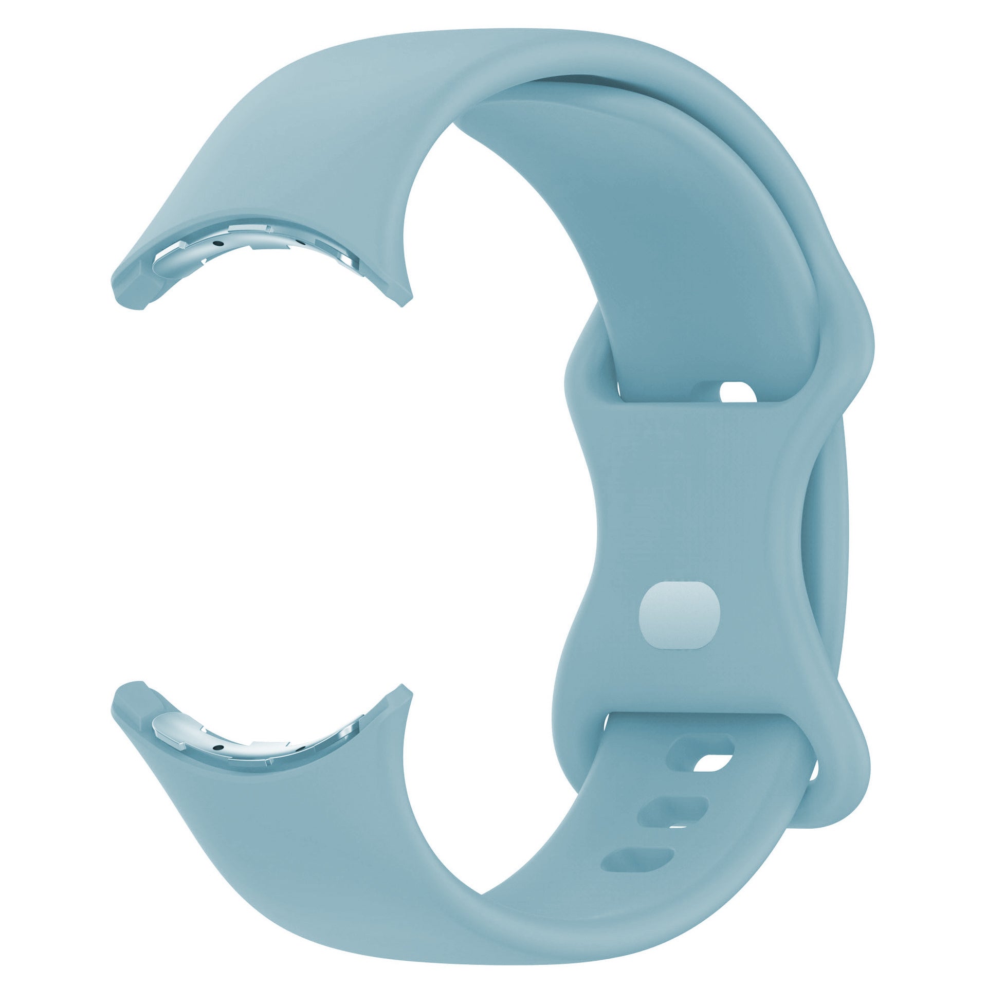 Google Pixel Watch 3 (41mm) Silicone Strap (Small) [LightBlue]