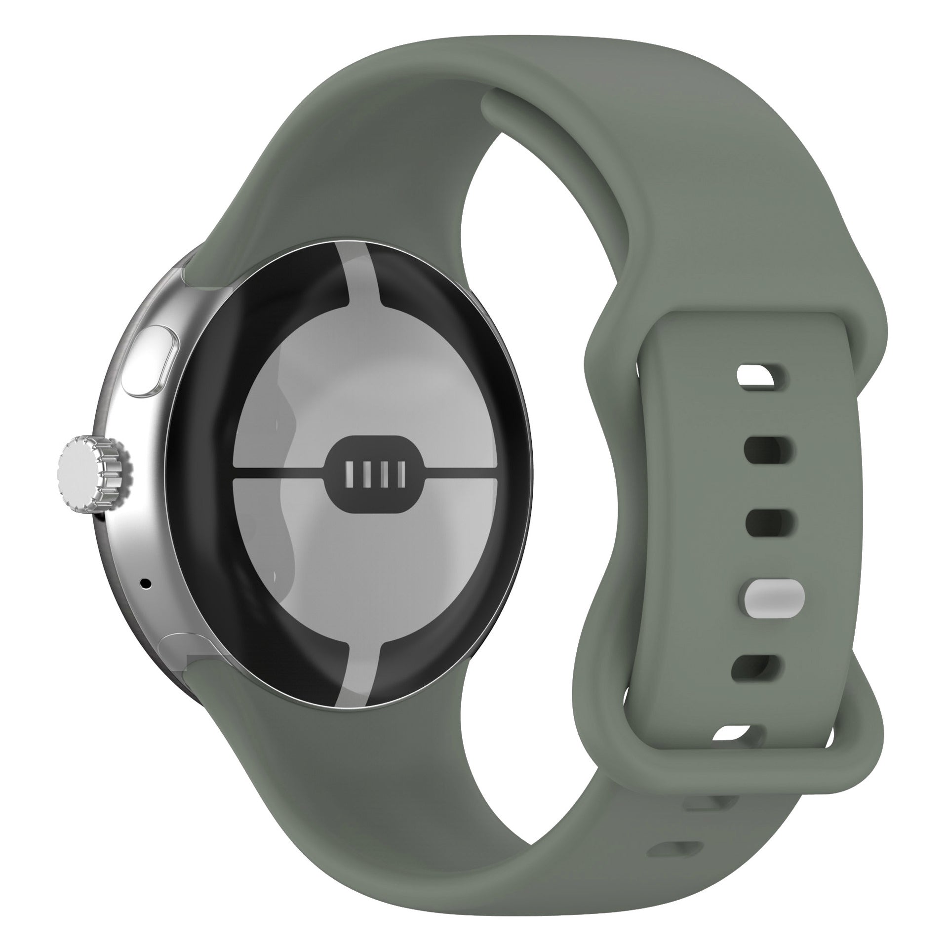 Google Pixel Watch 3 (41mm) Silicone Strap (Large) [Hazel]