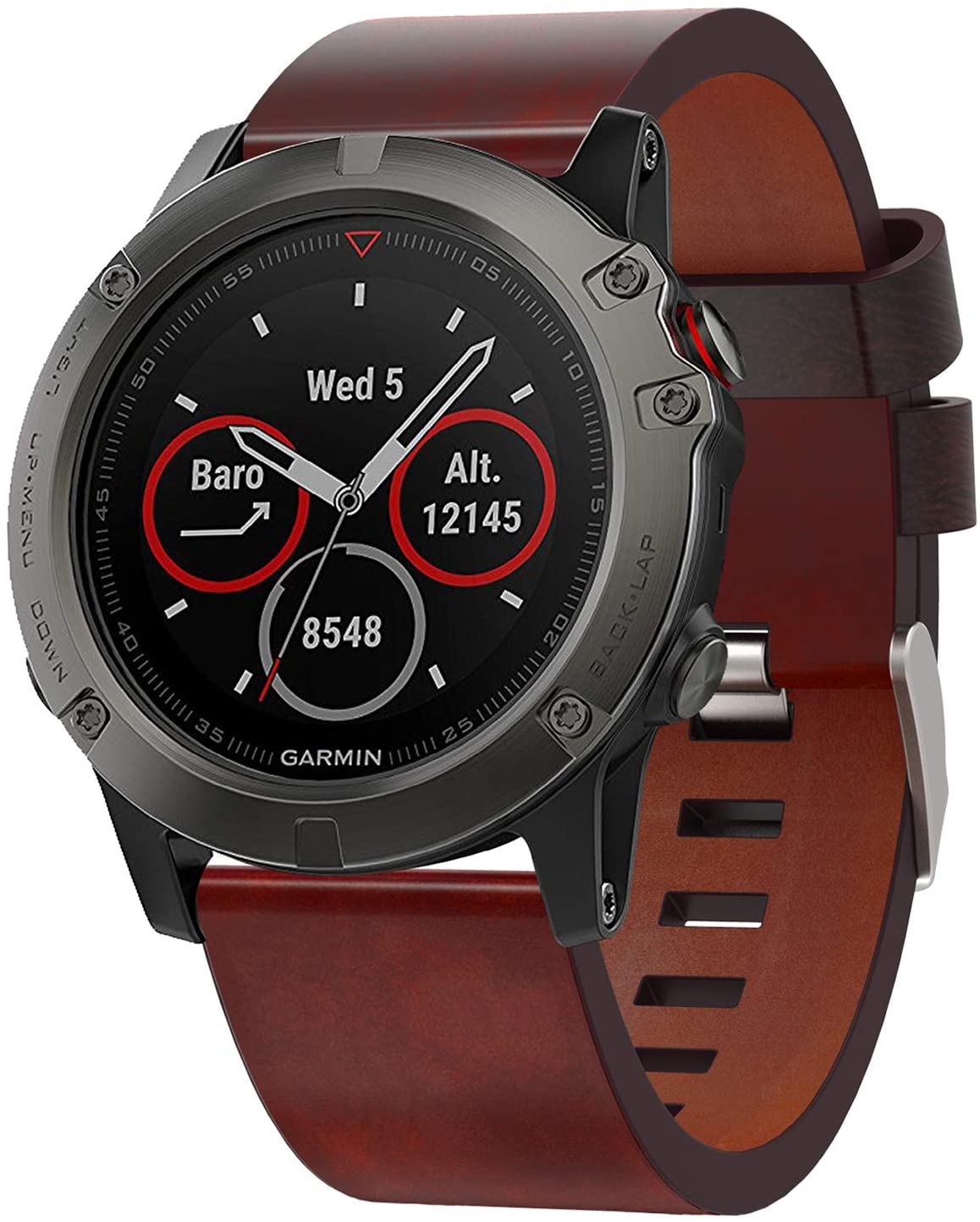 Garmin Enduro 3 Strap Real Leather [Brown]