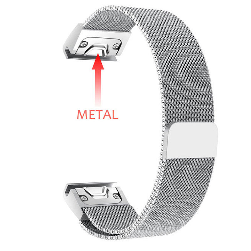Garmin Enduro 3 Strap Milanese Loop [Silver]