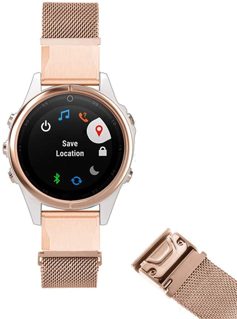 Garmin Enduro 3 Strap Milanese Loop [Black]