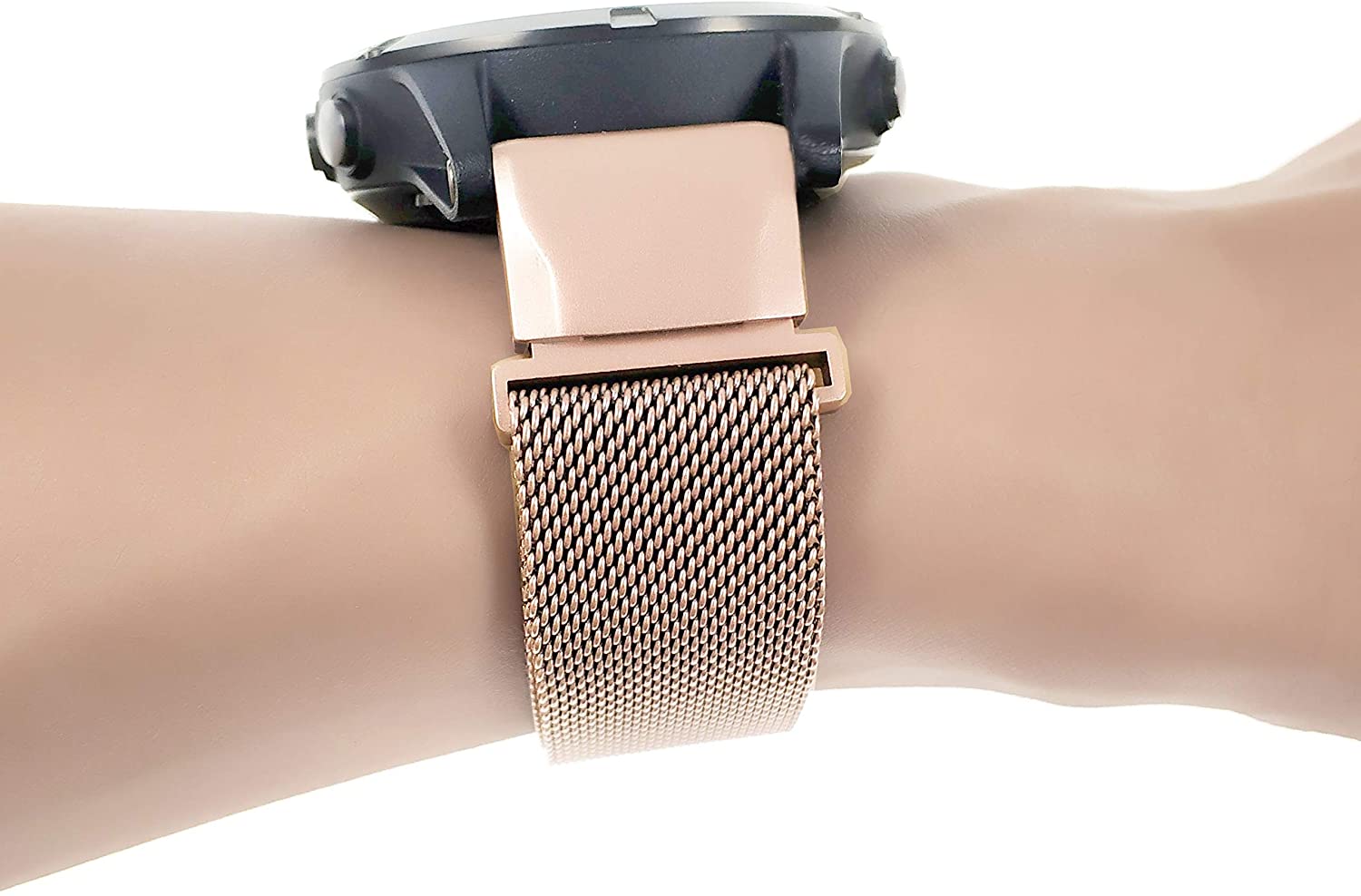 Garmin Forerunner 965 Strap Milanese Loop [Gold]