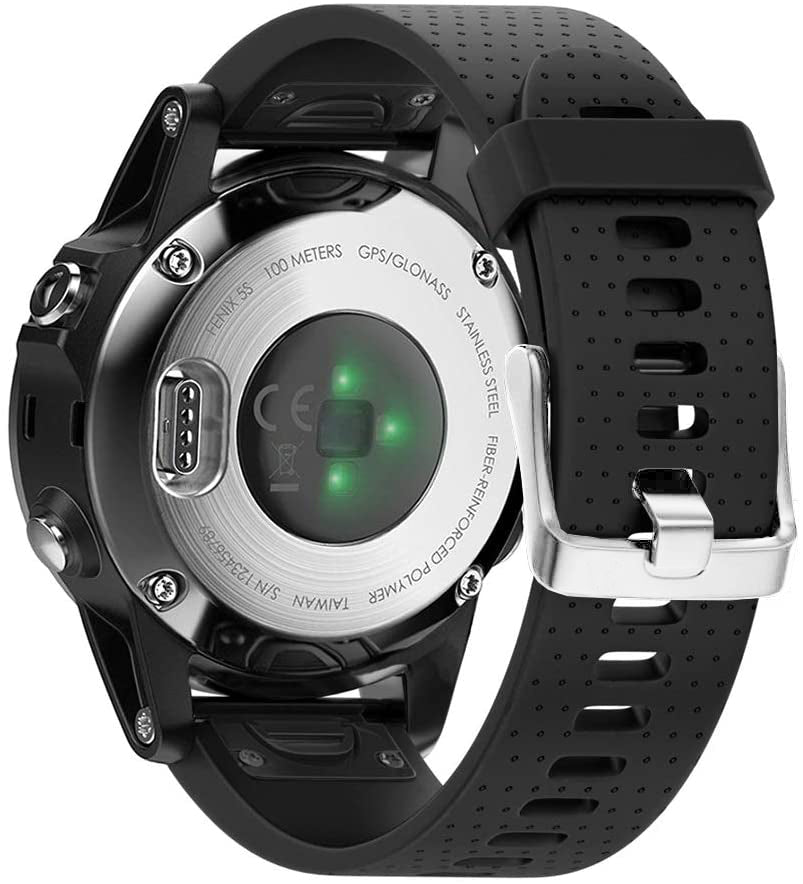 Garmin Instinct E - 45mm Silicone Strap [Black]