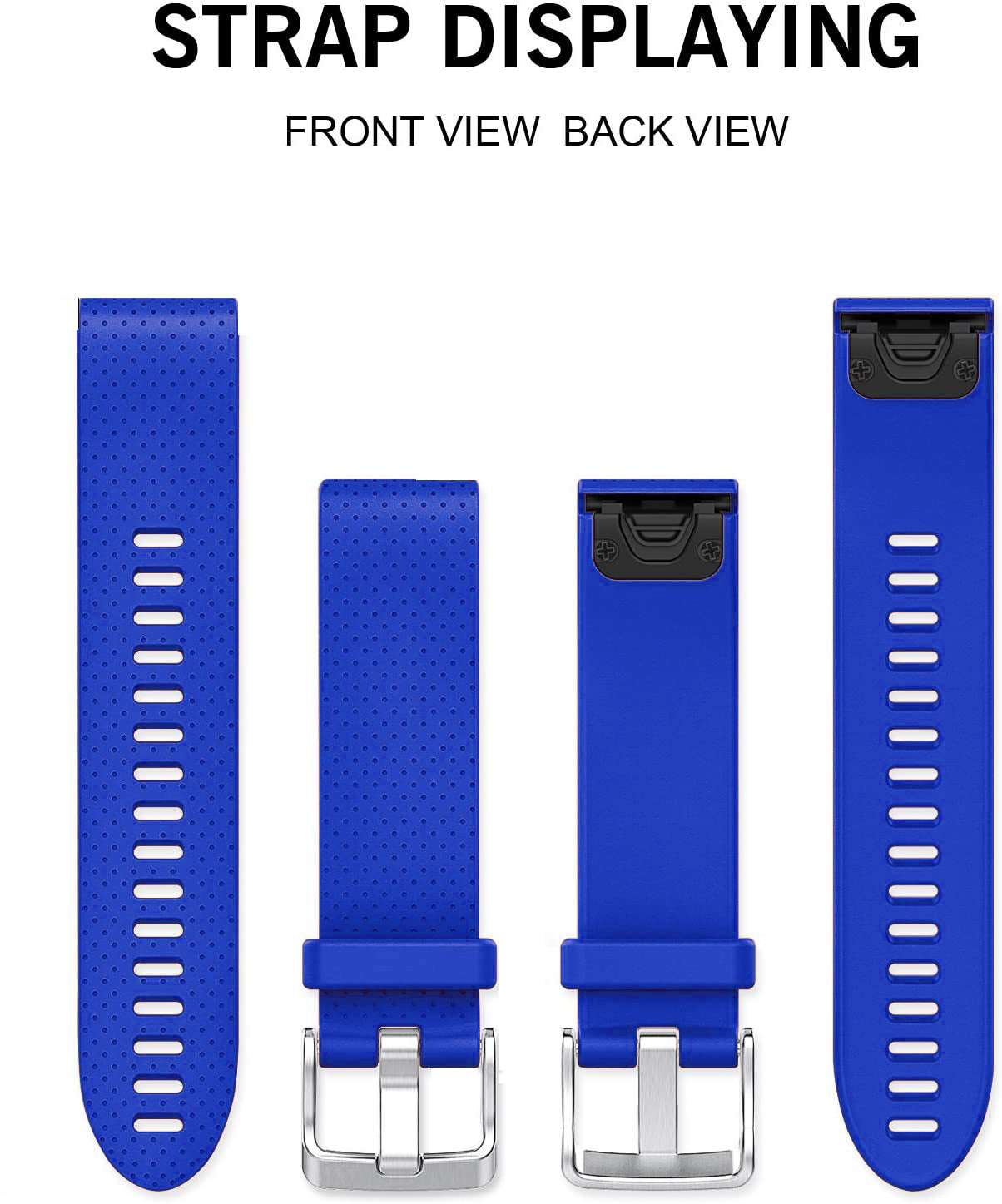 Garmin Forerunner 965 Silicone Strap [Blue]