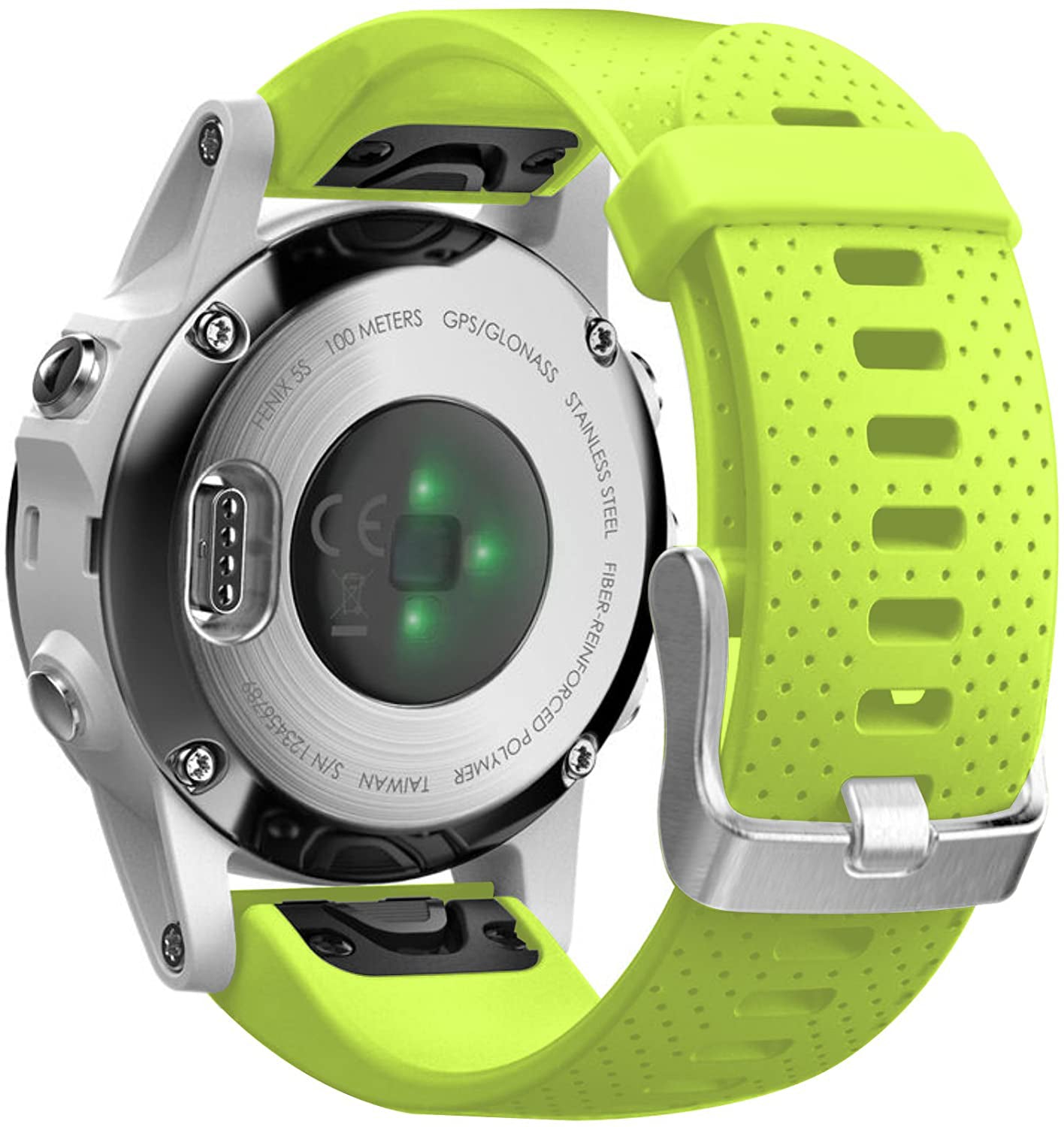 Garmin Forerunner 965 Silicone Strap [Lime]