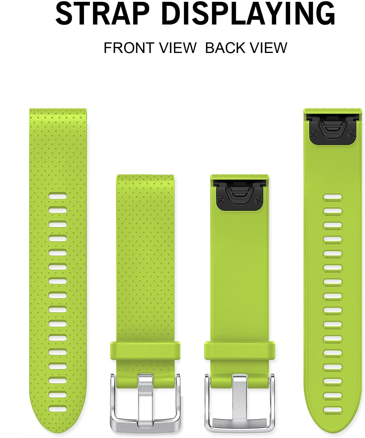 Garmin Forerunner 965 Silicone Strap [Lime]