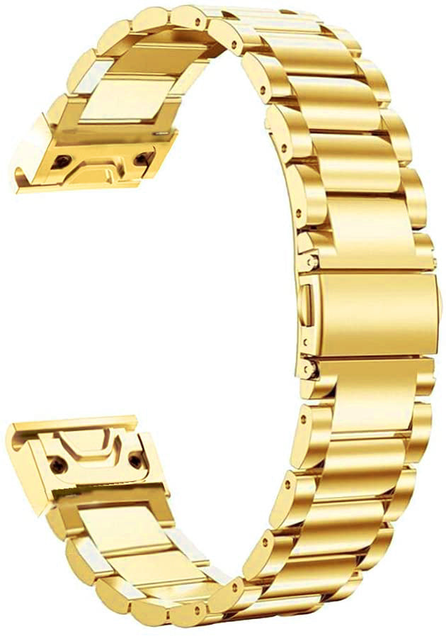 Garmin Forerunner 965 Strap Stainless Steel [Gold]