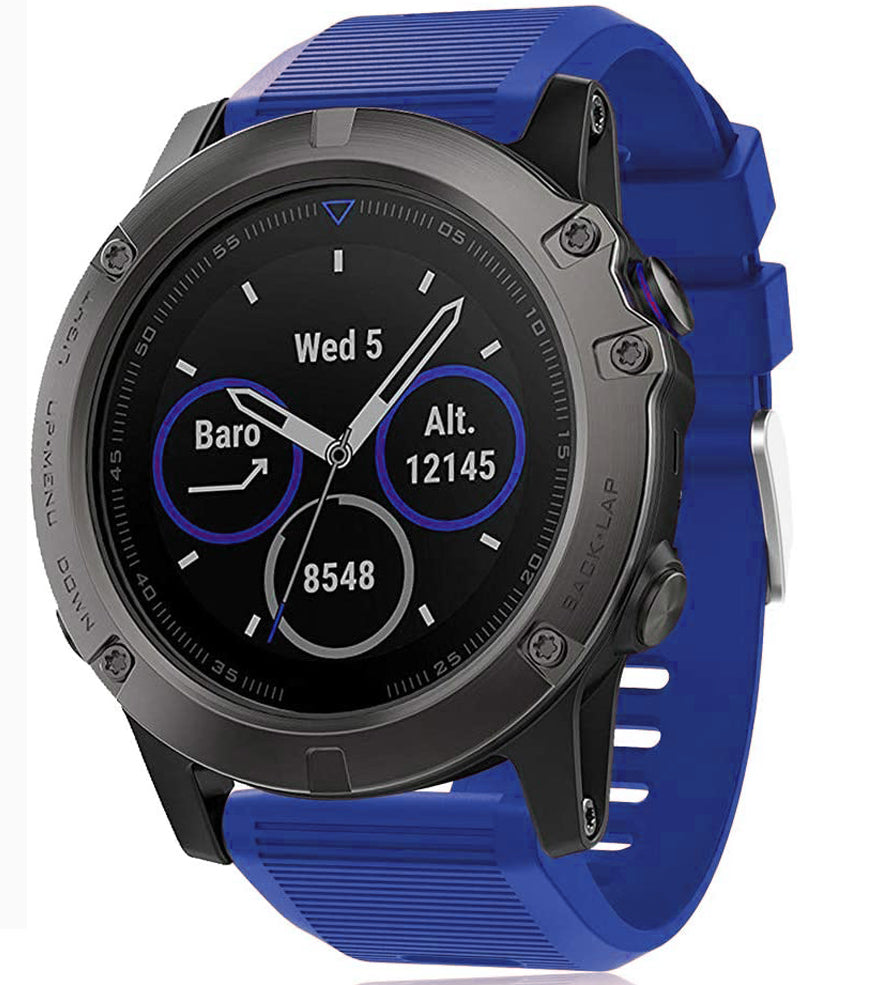 Garmin Enduro 3 Silicone Strap [Blue]
