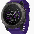 Garmin Instinct 3 - 50mm Silicone Strap [Purple] - Purple