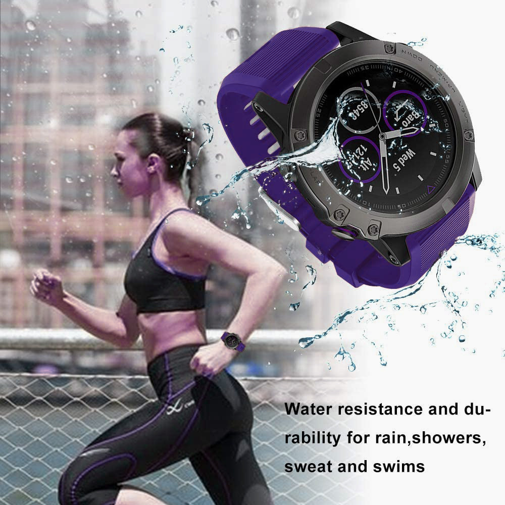 Garmin Enduro 3 Silicone Strap [Purple]