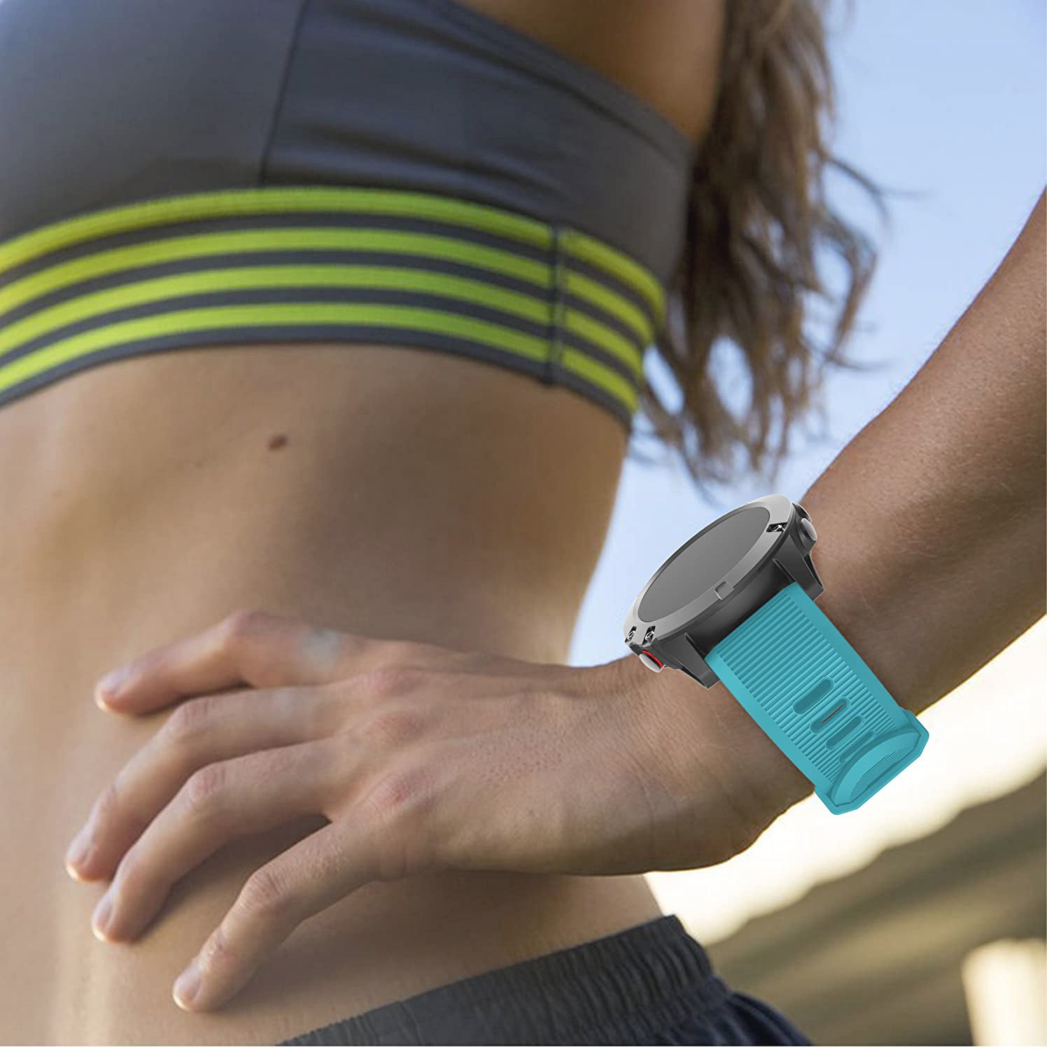 Garmin Enduro 3 Silicone Strap [Lime]