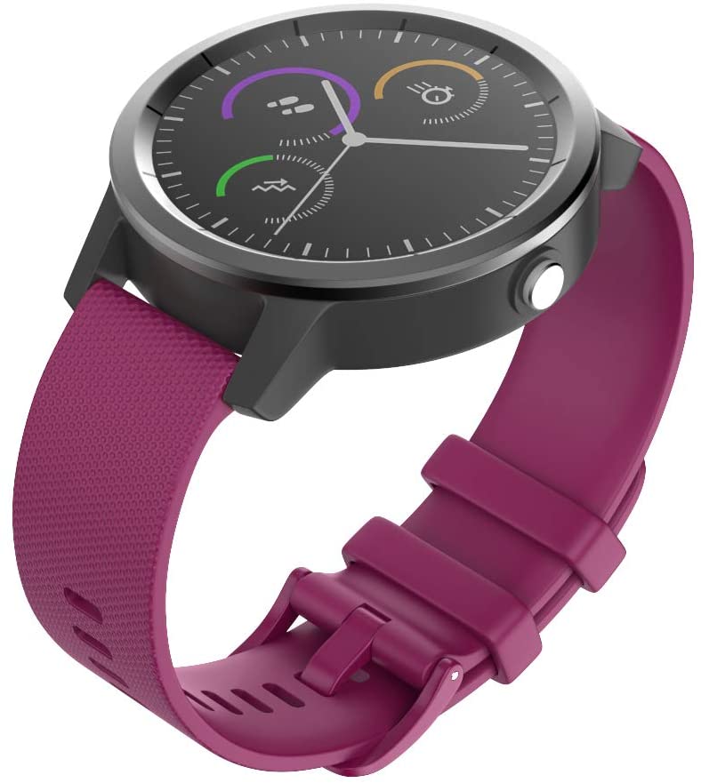 Huawei Watch GT 5 Pro 46mm Silicone Strap [Maroon]