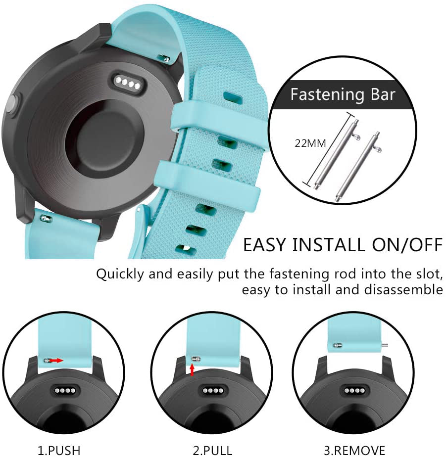 Huawei Watch GT 5 Pro 46mm Silicone Strap [Turquoise]