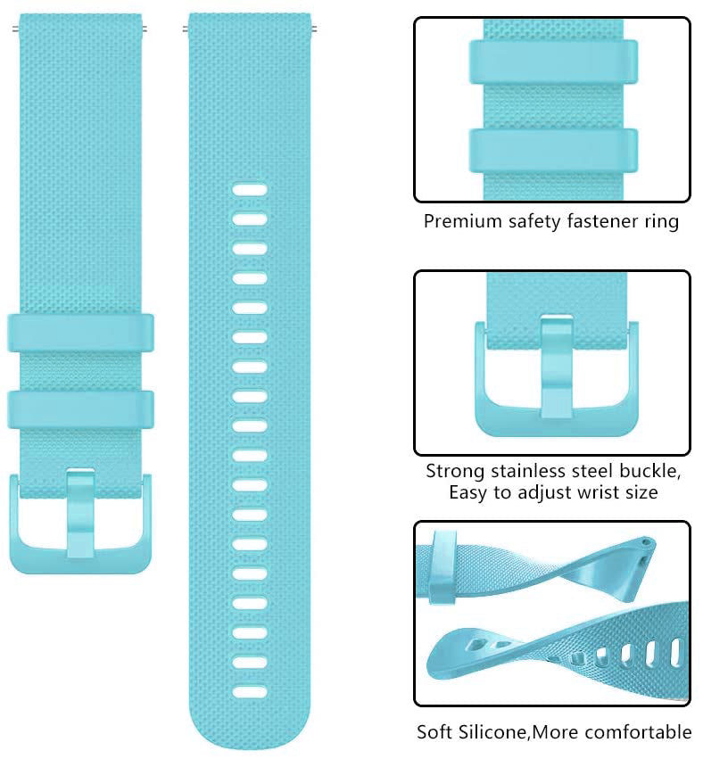 Huawei Watch GT 5 Pro 46mm Silicone Strap [Turquoise]