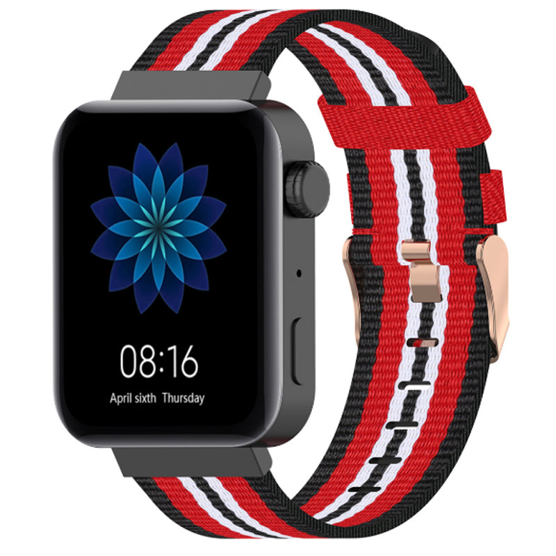 Huawei Watch GT 5 Pro 42mm Nylon Strap [Black/Red]