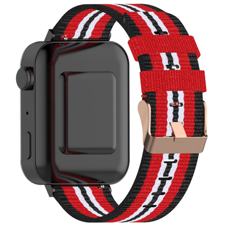 Huawei Watch GT 5 41mm Nylon Strap [Black/Red]