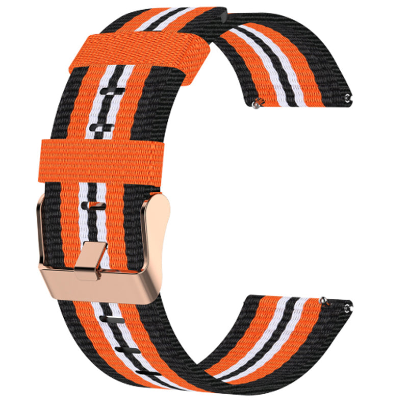 Huawei Watch GT 5 41mm Nylon Strap [Black/Orange]