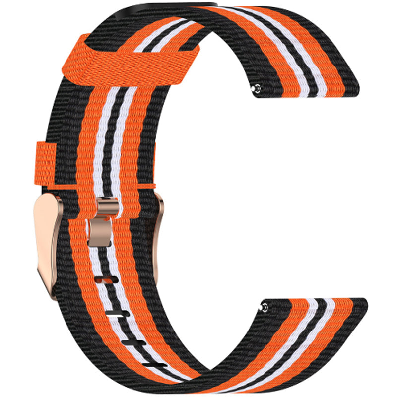 Huawei Watch GT 5 41mm Nylon Strap [Black/Orange]