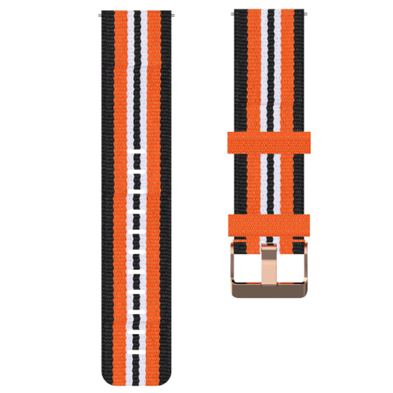 Huawei Watch GT 5 41mm Nylon Strap [Black/Orange]