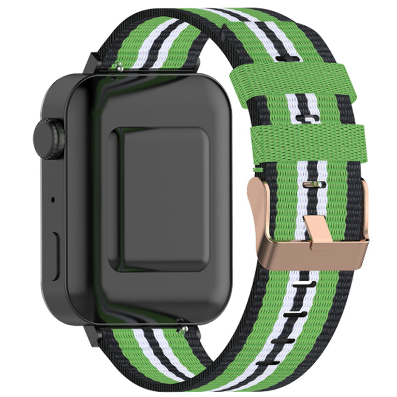 Huawei Watch GT 5 41mm Nylon Strap [Black/Lime]
